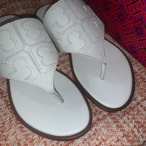 TORY BURCH Jamie Full Logo Thong Sandal